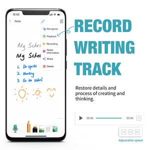 Newyes Máy Tính Xách Tay Thông Minh Với Phụ Điện Tử Notepad Kinh Doanh/Mới Lạ Kim Loại Bút Bộ Đồng Bộ Với Điện Thoại Di Động Và Đám Mây Lưu Trữ - Product Image 5