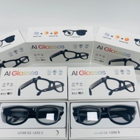 Lunettes Intelligentes AI AIMB-G2Pro avec Lentille Photochromique, Caméra 4K, Bluetooth Sans Fil, Étanchéité IPX-4, Contrôle Tactile - Modèle 2026 PK M01 Pro