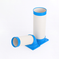 Tuyau d'échappement flexible thermique de haute qualité, tuyau flexible de climatisation 120 mm, tuyau d'échappement d'air flexible pour le refroidissement