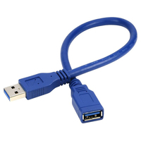 Cable de Extensión USB 3.0 de Alta Velocidad 5Gbps, 1m 3m 5m 10m, Tipo Macho a Hembra, con Blindaje de Cobre Trenzado y PVC, para Computadora/Impresora