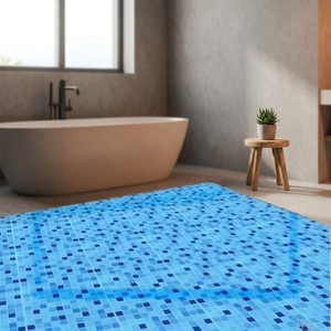 Azulejos de Cerámica para Piscina, Diseño Moderno, Acabado Brillante, Antibacterianos, 7.5mm y 300x300mm de Grosor, Mosaico para Piscina Exterior - Product Image 4
