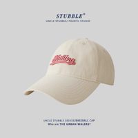 Gorra de Béisbol con Diseño Original Coreano, Cara de Joker, Visera Curva de Terciopelo, Gorra de Lengua de Pato, Venta Directa de Fábrica, para Senderismo