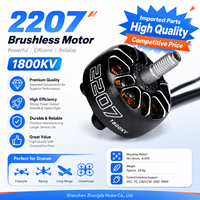 Moteur brushless 2207 1800KV 2300KV 2600KV à couple élevé, étanche, pour drone de course FPV