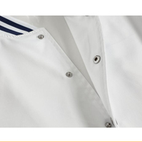Blouson aviateur noir en polyester uni vierge avec logo imprimé personnalisé pour hommes vente en gros