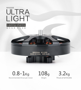 Moteur RC T-MOTOR MN5006 KV300 KV450, longue durée de vol, 500W 650W, 4S 6S, charge utile de 5 kg à 10 kg, moteur BLDC pour drone - Product Image 3