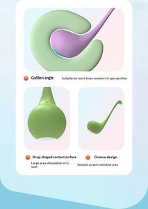 कस्टम ऐप रिमोट कंट्रोल कम शोर सिलिकॉन 9-आवृत्ति मजबूत कंपन जोड़े कंपन वाइब्रेटर - Product Image 3