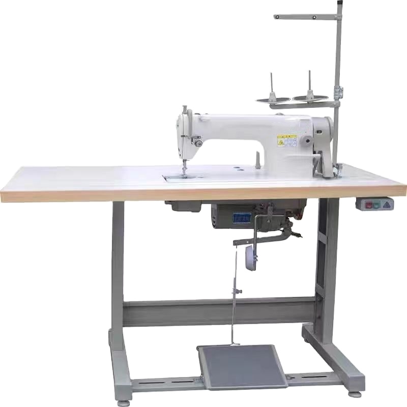 sewing machine with table stand and motor