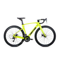 Rangka Sepeda Roadbike Karbon Lengkap Berkualitas Tinggi dari Toko Saya RIVAL-22 24-Speed Gears V3 45 700*38C Gravel Fiber Ringan Biru Pria