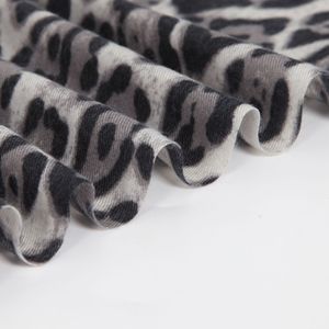 Women Leopard Print Scarf Reversible Lightweight 70x180cm Soft Warm Shawl Animal Pattern Fashion <b>Wrap</b> Cozy Winter Autumn Long - Product Image 4