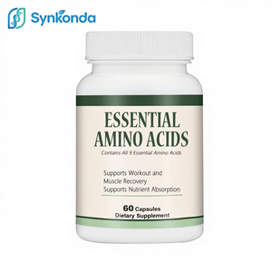 Cápsulas de EAA de Marca Privada, Todos los 9 <span class=keywords><strong>Aminoácidos</strong></span> <span class=keywords><strong>Esenciales</strong></span>, Todos los <span class=keywords><strong>Aminoácidos</strong></span> de Cadena Ramificada, Suplemento BCAA, Apoyo al Crecimiento y Fuerza Muscular - Product Image 1