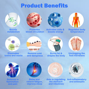 Perangkat kaki terapi Terahertz 3 dalam 1 kustom dengan fungsi potensial tinggi dan terapi lampu merah pemijat Terahertz elektrik - Product Image 2