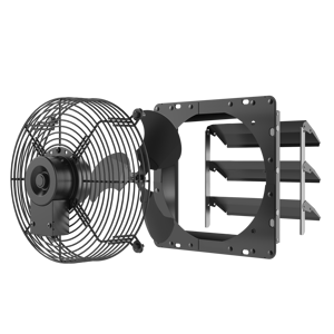 Tuyệt vời thông gió nhỏ container nhà màn trập Quạt Thông Gió 10 inch 250-400mm tùy chọn 100-120V miễn phí kiểm soát tốc độ không khí loại bỏ - Product Image 4