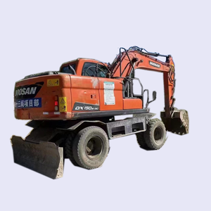 Excavadora de ruedas Doosan DH150 en buen estado Motor Honda usado Bomba de motor Gear-Core Componentes incluidos - Product Image 1