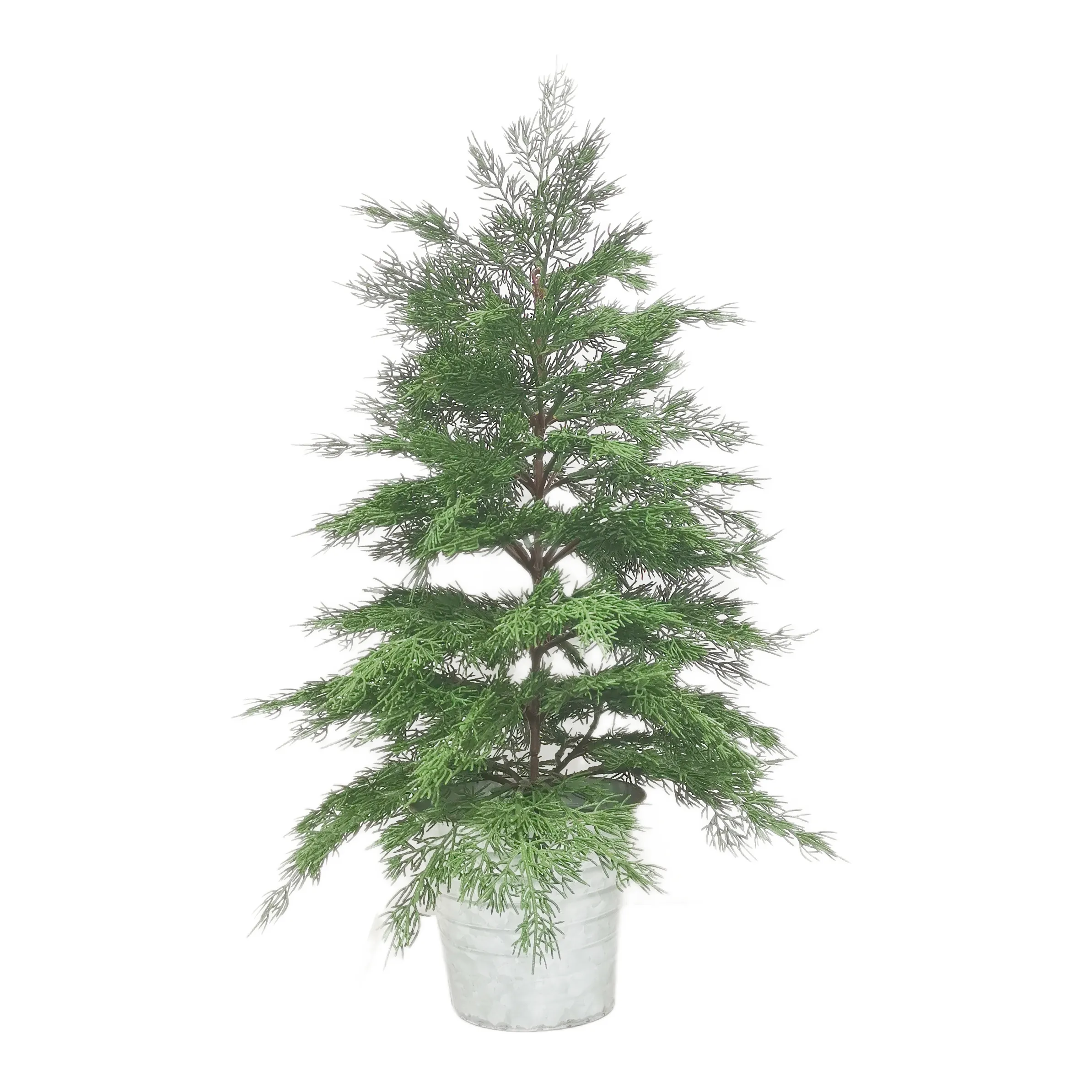 Manufacturer Hot Sale Luxury Home Indoor Tabletop Xmas Tree Full PE Holiday Decoration Artificial Christmas Tree