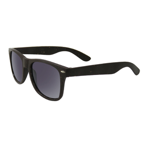 Lunettes de soleil carrées classiques anti-UV pour hommes, fabriquées à partir de déchets de café recyclés - Product Image 1