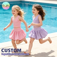 Maillots de bain bikini pour adolescentes, ensemble assorti pour bébés frères et sœurs, shorts de bain pour garçons, vêtements de plage, maillot de bain une pièce