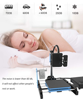 Printer 3D Industri 2026 X1 Baru, USB, Aluminium Alloy, Hot Bed, Resin PLA, Ukuran Cetak 100x100x100mm, Pencetakan Satu Tombol, Garansi 1 Tahun