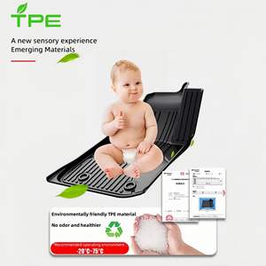 Pour Geely Geometry E Firefly 2022-2024, tapis de protection de siège arrière en TPE sur mesure - Product Image 3