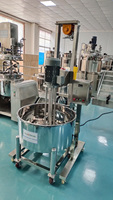 Machine de fabrication de savon liquide et de shampoing, homogénéisateur à cisaillement élevé avec moteur pour l'émulsification cosmétique, qualité alimentaire