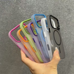 Camera <b>Lens</b> <b>Protector</b> Phone case Matte for iphone 17 air 16 15 14 13 Candy Color,for iphone 17 Pro case Completely Orange - Product Image 2