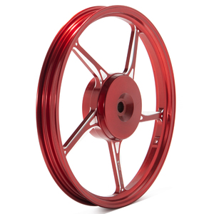 Coulée <span class=keywords><strong>17</strong></span> <span class=keywords><strong>pouces</strong></span> CNC usinage aluminium moto roue Velg modifié alliage Sport jantes pour Y15 LC150 MX King Sniper Yamaha - Product Image 5