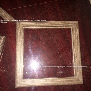 Solid wood photo frame saw blade type eight axis 45 degree cutting angle <b>row</b> cutting horizontal V <b>machine</b> board box slotting - Product Image 4