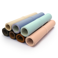 Alfombrilla de Escritorio Ejecutiva de Cuero Vegano, Superficie Impermeable Profesional para Oficina, Alfombrilla de Escritura Minimalista de Cuero Sintético para Escritorio