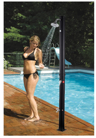 Jade Jd Colonne de douche de plage extérieure Robinet thermostatique Colonne de douche solaire de jardin pour la piscine