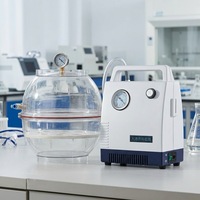 Égouttoir sous vide de laboratoire transparent avec joint d'étanchéité en caoutchouc, récipient de stockage sous vide hermétique