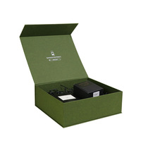 Caja de Papel Cosmética Portátil Personalizada con Cierre Magnético de Alta Gama, con Recubrimiento UV y Grabado en Relieve, Empaque de Regalo de Lujo para Sets de Cosméticos