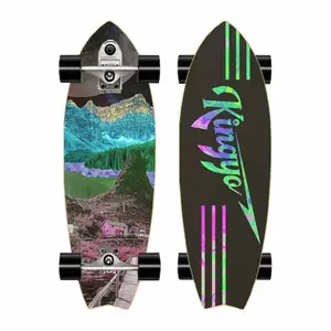 Skateboard complet Cruiser CX7 Pro personnalisé, 31.5 pouces, offre spéciale