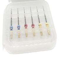 Instruments dentaires pour canaux radiculaires Super Files II Gold Niti Heat Activation 25mm X1-X3
