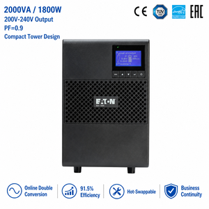 เครื่องสำรองไฟออนไลน์ประสิทธิภาพสูง 2kVA 9SX 2000i กำลังไฟ 1800W แบบทาวเวอร์ ระบบแปลงไฟแบบดับเบิ้ลคอนเวอร์ชั่น คลื่นไซน์บริสุทธิ์ สำหรับสำรองไฟในศูนย์ข้อมูลเครือข่าย - Product Image 5