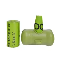 Диспенсер для бутылок для путешествий, пластиковый переносной шестигранный держатель для домашних животных, пакеты для отходов собак