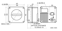 Caméra de numérisation linéaire Hikrobot MV-CL043-A1GM-V2 4096 P CMOS GigE prenant en charge l'imagerie TDI pour l'inspection et le tri des couleurs dans le secteur photovoltaïque