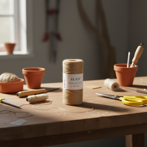 Cuerda de yute Ilan de 3 mm y 80 g, hilo natural para manualidades - Product Image 2