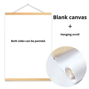 Double-sided Oil Painting <b>Frame</b> and <b>Canvas</b> <b>Frame</b> for Kindergarten Art Studio Children's Doodle Hand-painted Hanging Cloth - Product Image 2