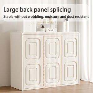 新発想 ベビー家具 ビジュアルキャビネットドア 引き出しデザイン リビングルーム 子供用収納キャビネット ストレージディスプレイキャビネット - Product Image 3