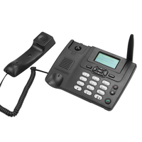 Téléphone Fixe Sans Fil GSM 2025 Tendance, Téléphone de Bureau FWP à Carte SIM avec Radio FM pour Usage Professionnel