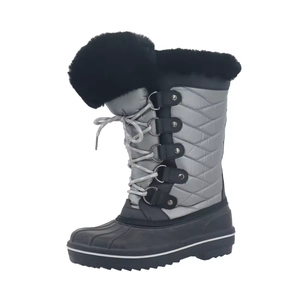 Bottes d'hiver pour femmes YL3724, vente en gros, mi-mollet, thermiques, chaudes, imperméables, pour la neige - Product Image 1