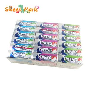 <span class=keywords><strong>Chewing</strong></span>-<span class=keywords><strong>gum</strong></span> halal aromatisé à la pastèque au goût fruité avec texture croustillante emballage en boîte - Product Image 2