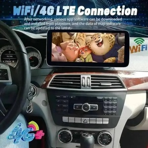 สำหรับรถเบนซ์ C Class W204 ปี 2011 2012 2013 เครื่องเล่นวิดีโอ จอภาพติดรถยนต์ วิทยุติดรถยนต์ รองรับ Carplay ระบบนำทาง GPS Android Auto เครื่องเสียงติดรถยนต์ - Product Image 6