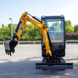 Produits les plus vendus : Mini-excavatrice multifonctionnelle de 2 tonnes avec pelle rétrocaveuse et pince, type excavatrice, prix compétitif - Product Image 6