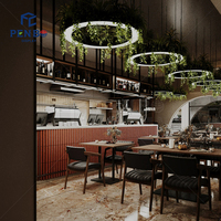 Ensemble de meubles de restaurant de luxe Salle à manger d'angle de luxe Banquette en cuir Café Canapé Mobilier de restaurant Table et chaise