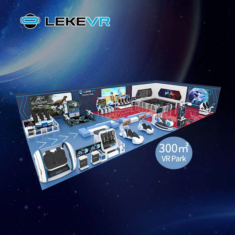 Leke Vr Zone Virtual Reality Leuk Land Vr Arcade Game Center Exclusieve Vr Bioscoop Content Machine Pretpark