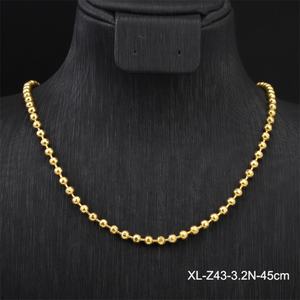 Jxx Cadena cubana de oro de 24K con circonitas, collar de hip hop moderno, colgante de reina, joyería de latón de moda para hombre con engaste de garra - Product Image 3