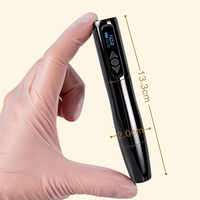 Machine à tatouer électrique sans fil professionnelle permanente, moteur sans balais 10000 tr/min, double rechargeable, course de 3,0 mm, jetable