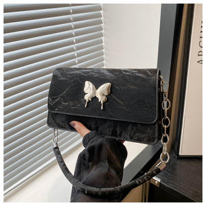 กระเป๋าถือผู้หญิงติดโบว์แฟชั่นใหม่, กระเป๋าถือสตรีเบา2024กระเป๋าถือสายโซ่กระเป๋าถือดีไซน์สำหรับผู้หญิง - Product Image 2