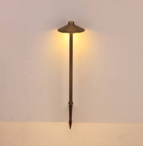 مصباح ليد للحديقة في الهواء الطلق مصباح عمود للحديقة مقاوم للماء نحاسي في الحديقة ضوء فناء مسار آخر أعمدة إضاءة - Product Image 4