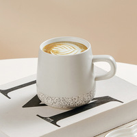 Tasse de bureau créative personnalisée Instagram nordique simple tasse d'eau givrée tasse en céramique